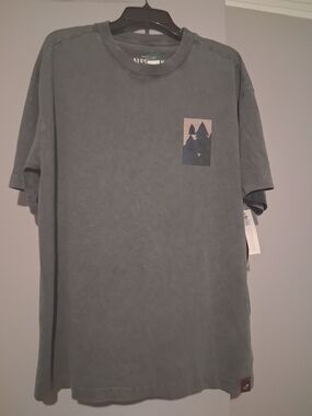 ALESBURY- Men’s Charcoal Graphic T-Shirt